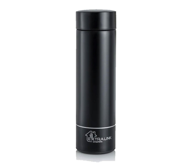 ExtraLink Travel Mug Czarny Kubek termiczny Termos z wyświetlaczem LED - 1585403 - zdjęcie 3